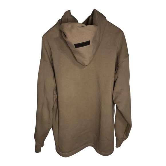 Fear of God Essentials Hoodie Wood (2022) Size Medium - Picture 9 of 11